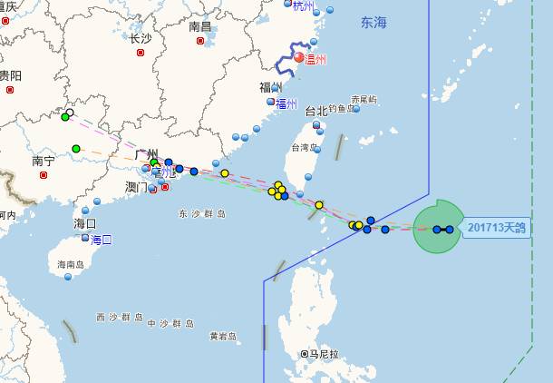 温州台风网最新台风路径图揭示中国台风动态及影响分析