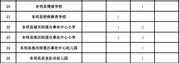 东明县初中最新招聘详解公告